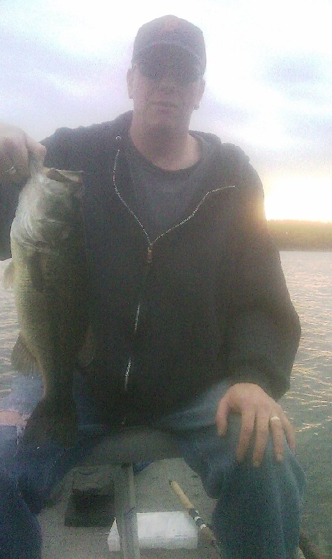 first largemouth of the season